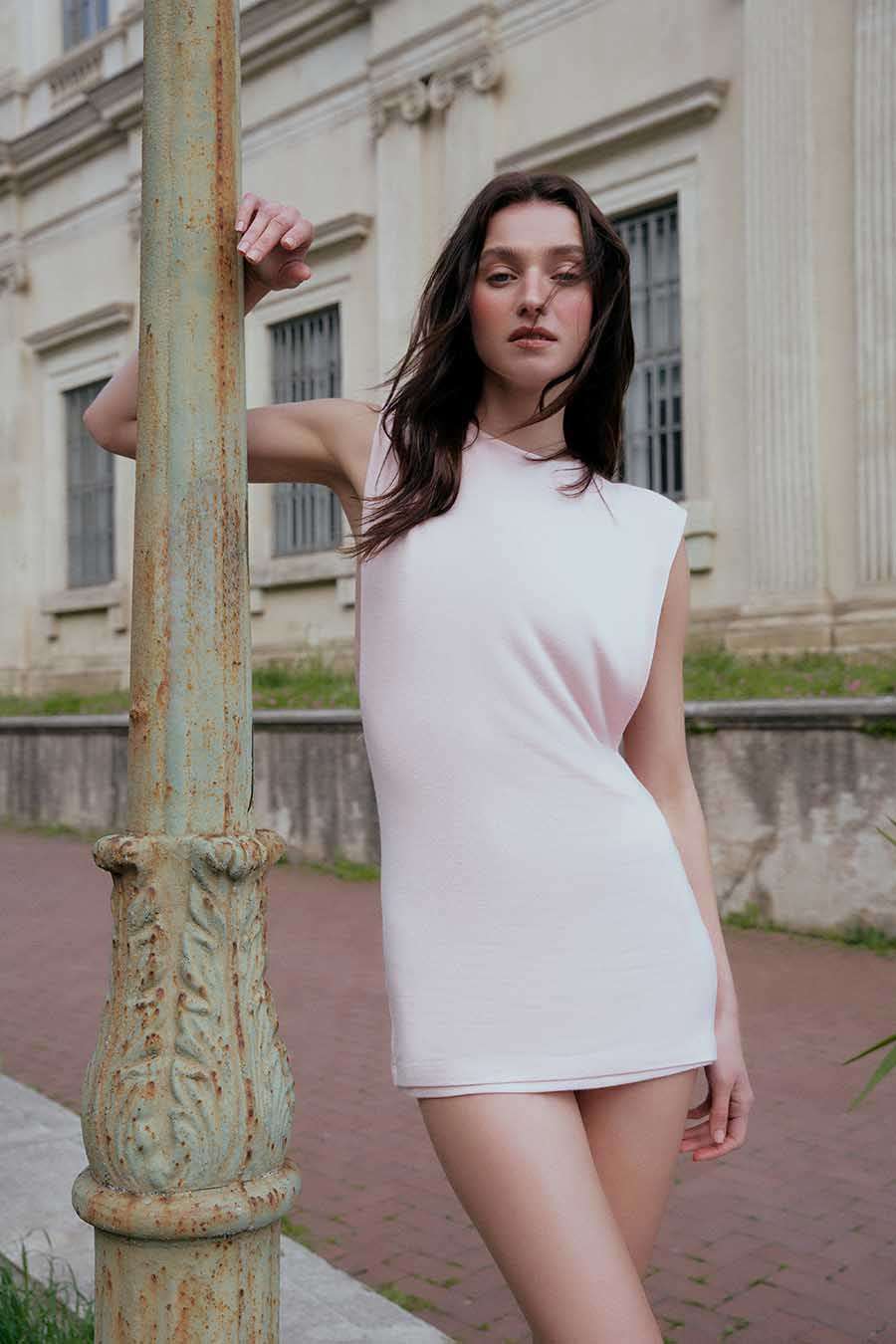 Lush Elbise - Pembe