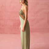 Liore Elbise - Yesil