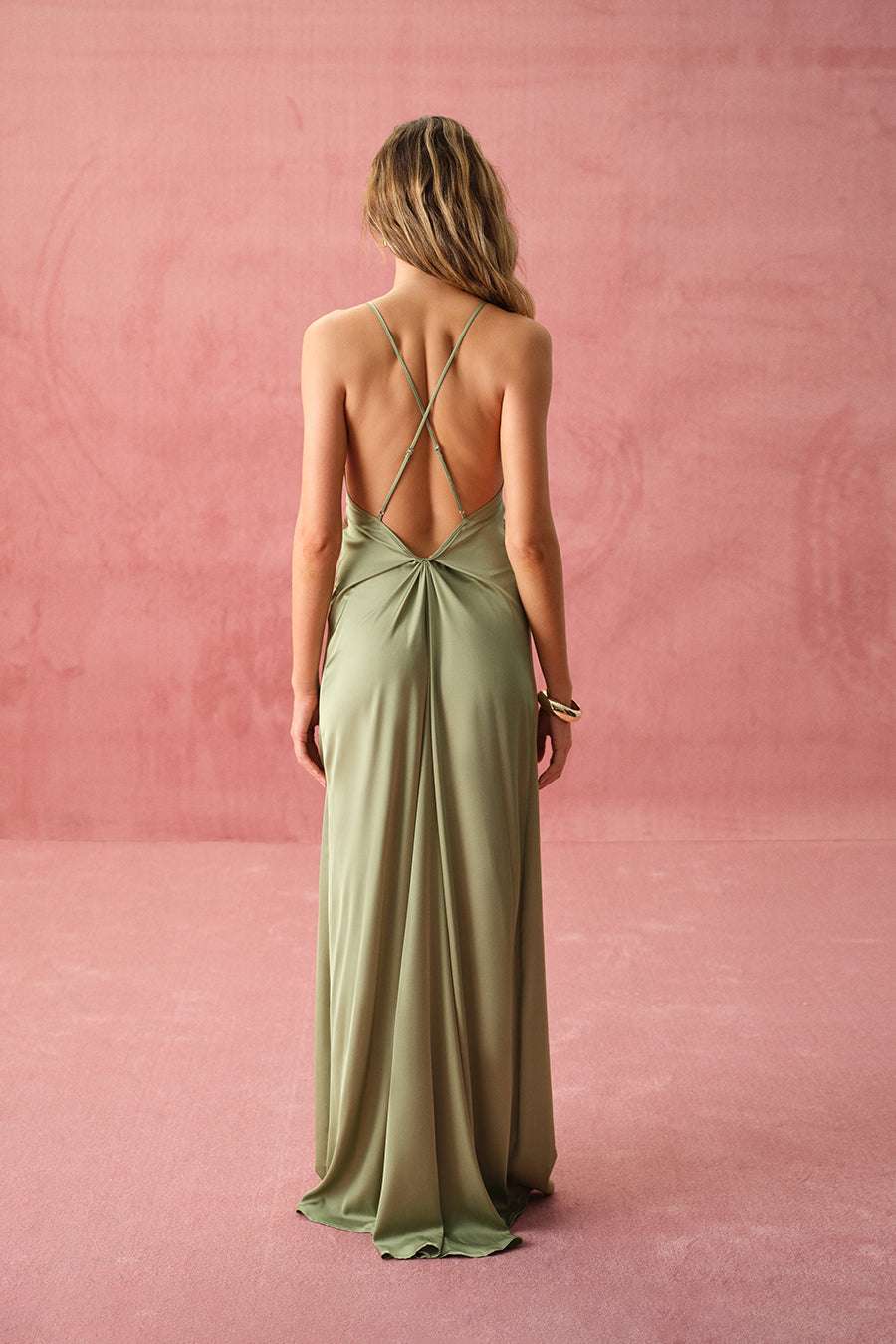 Liore Elbise - Yesil