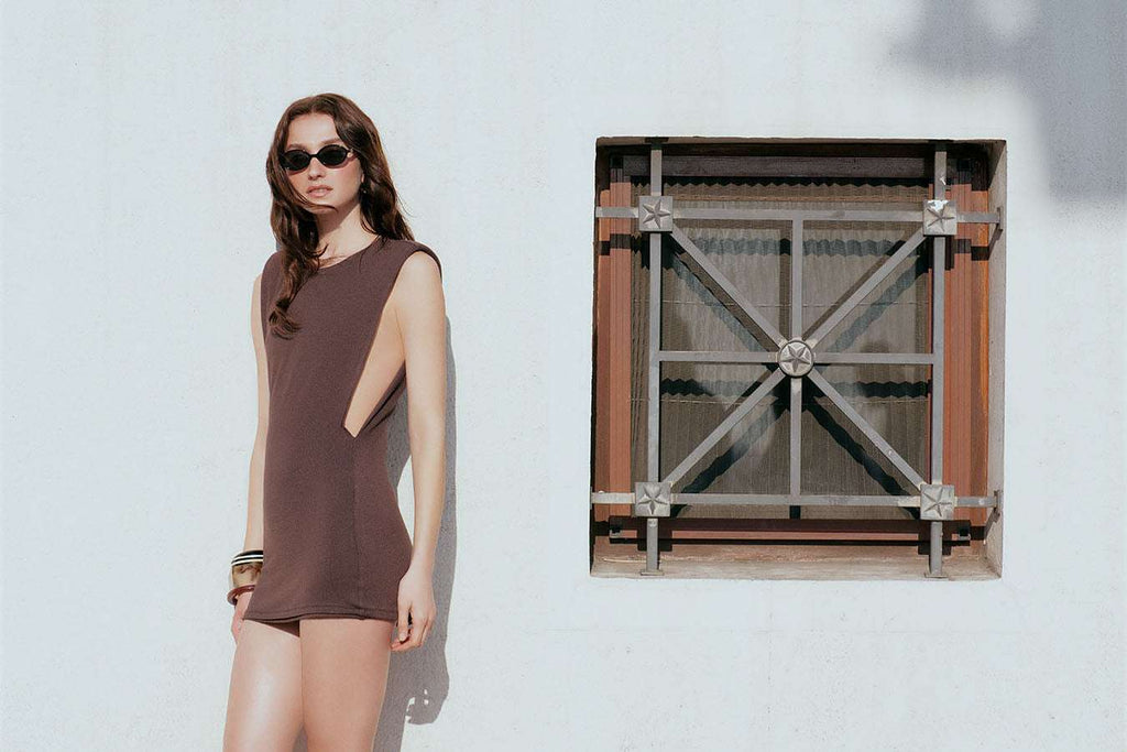 Lush Elbise - Kahverengi