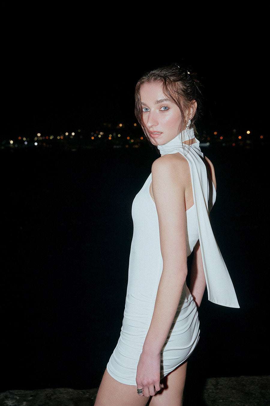 Amara Elbise - Beyaz