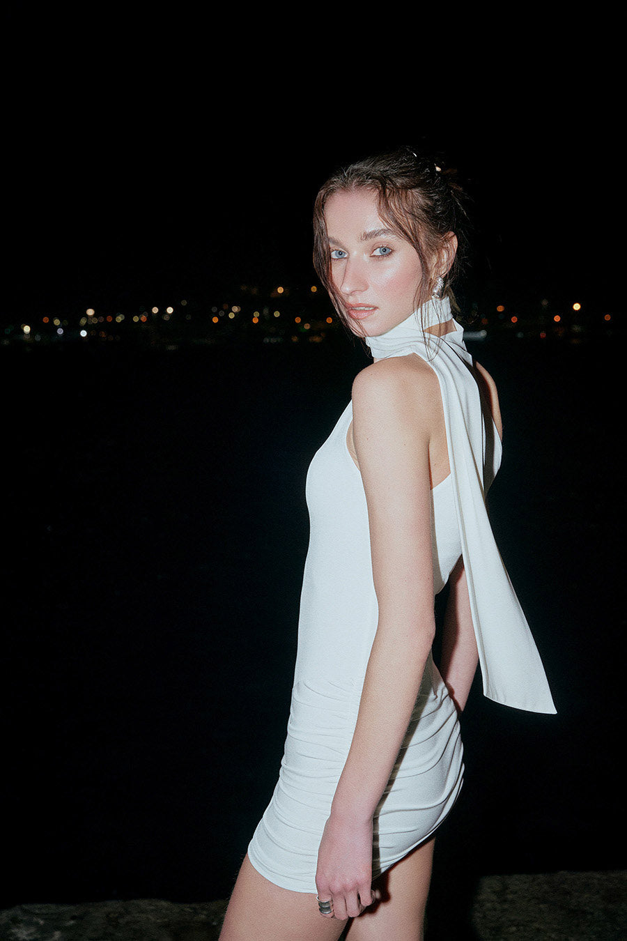 Amara Elbise - Beyaz